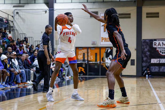 Douglass Oklahoma East St. Louis Illinois boys basketball December 16 2023 Nate Latsch 24983